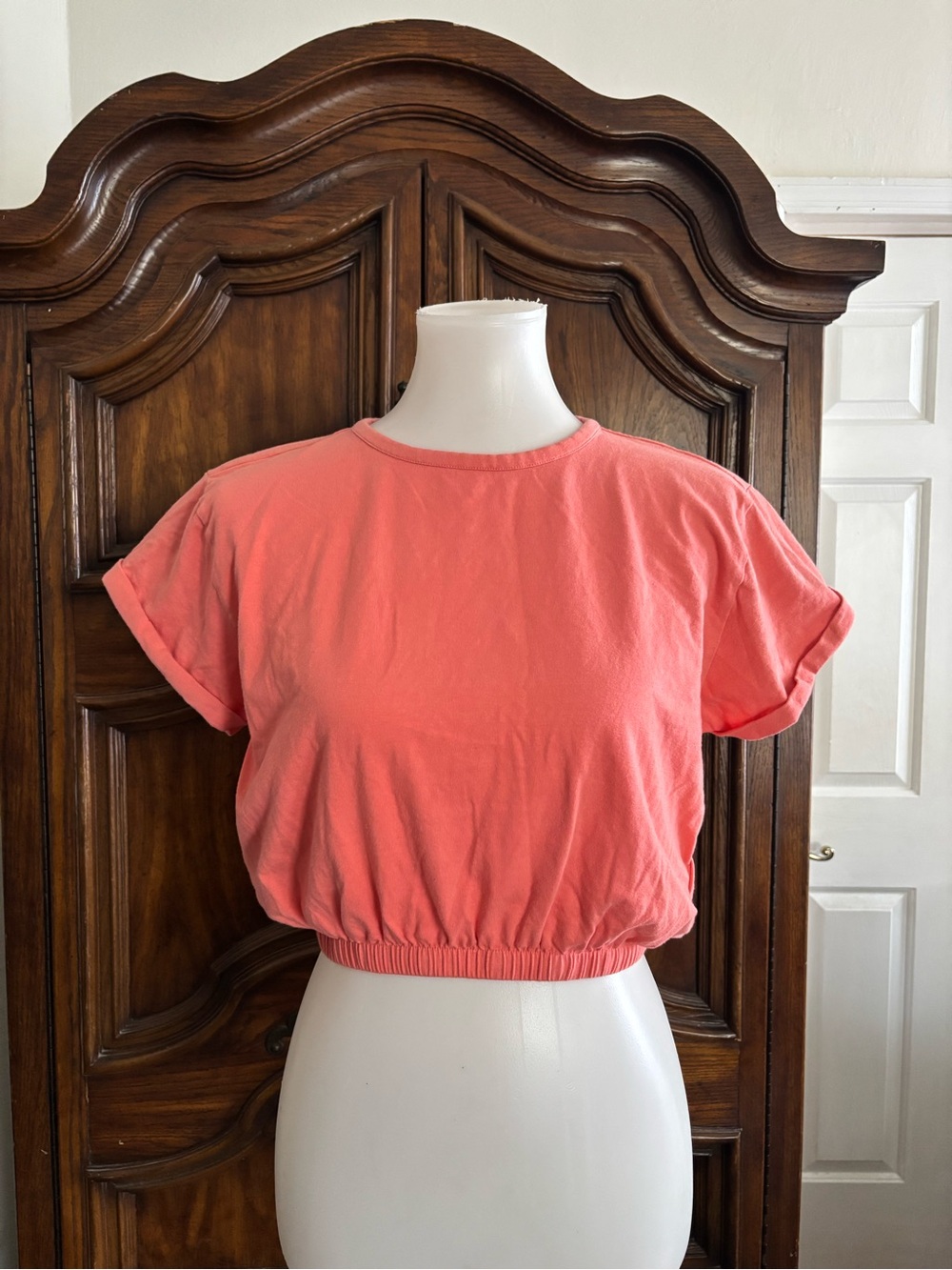 Hollywood the Jean people with folded sleeve and elastic waistband l
